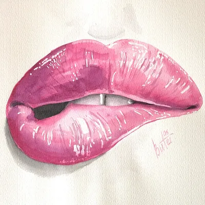 Поцелуи в губы» — создано в Шедевруме