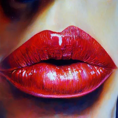 Набор губ женщин. Пышные губы, как поцелуй и с открытым ртом. Красные  шикарные сексуальные губки на телесном фоне. Stock Vector | Adobe Stock