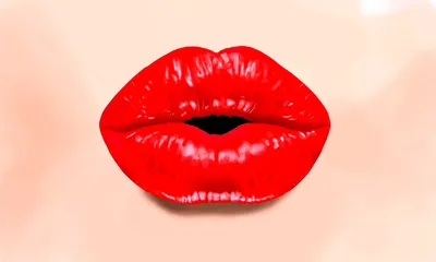 Красный Поцелуй Печать На Белой Бумаге — стоковые фотографии и другие  картинки Губы человека - Губы человека, Белый, Белый фон - iStock