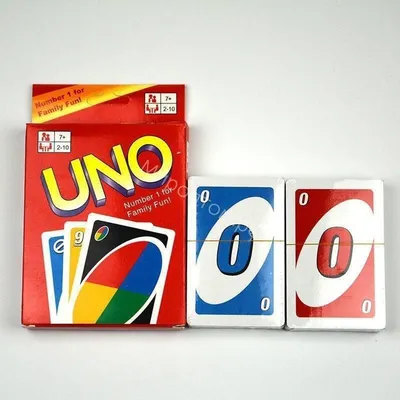 Настольная игра UNO на английском языке купить в интернет-магазине, подарки  по низким ценам