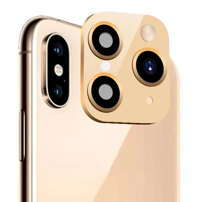 For iPhone X XS XSmax Seconds Change 11 PRO MAX Newest Metal Aluminum  Camera Lens Case Sticker Full Protective Cover