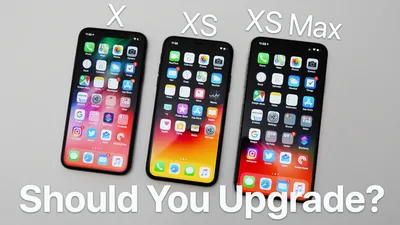 Сравнение iPhone X, Xs, Xs Max