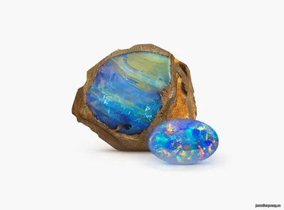 Благородный камень опал из Эфиопии 9.35 карат купить по доступной цене |  Gem Lovers