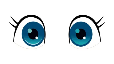 Картинка глаза мультяшные обои
