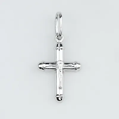 Крест с бриллиантами (большой - 1.12 карата) для женщин купить в ювелирном  интернет-магазине по выгодной цене с доставкой по Москве | LA VIVION