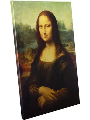 Картина на холсте/\"Мона Лиза\" Леонардо да Винчи, 40х60см ArtZakaz 9198748  купить за 1 409 ₽ в интернет-магазине Wildberries