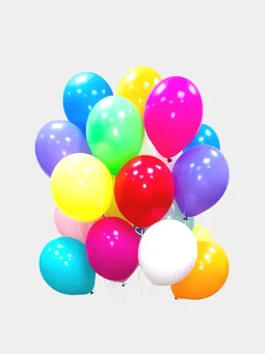 Воздушные разноцветные шарики в точку 50 шт. купить в Москве - заказать с  доставкой - артикул: №1555