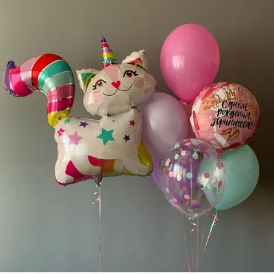 Воздушные разноцветные шарики С Днем Рождения! 100 шт. купить в Москве -  заказать с доставкой - артикул: №1554