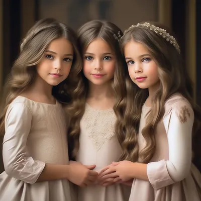 три девочки вместе стоковое фото. изображение насчитывающей сестры -  216305074