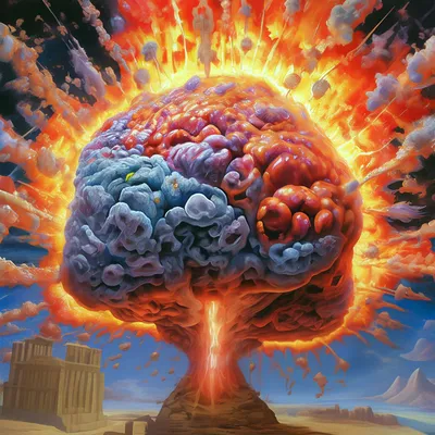 Картинка взрыв мозга обои