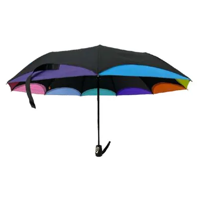 Купить Легкий женский зонтик с милым принтом от солнца и дождя, 3 складных  солнечных зонтика для путешествий, УФ-зонт | Joom