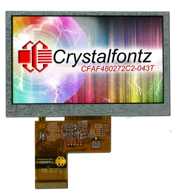 480x272 RGB Color TFT from Crystalfontz