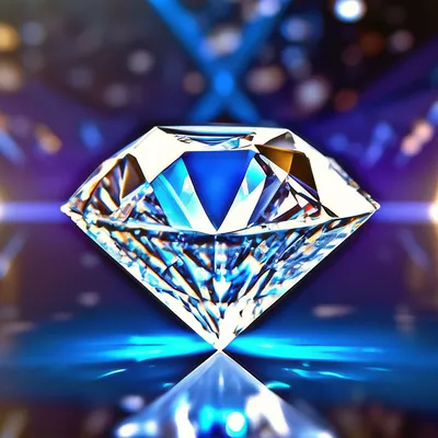 Простая Значок Алмаза — стоковая векторная графика и другие изображения на  тему Алмаз - Алмаз, Без людей, Блестящий - iStock