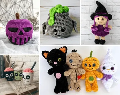Halloween Amigurumi That Are Eerie-sistable - Crochet 365 Knit Too