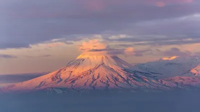 Mount Ararat and Yerevan city Stock Photo by ©mikle15 177321928