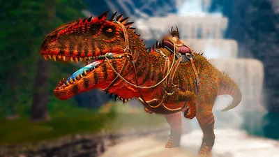 КАК БЫСТРО ПРИРУЧИТЬ КАРХАРОДОНТОЗАВРА В АРК? ➤ Ark: Survival Evolved |  Carcharodontosaurus taming. - YouTube
