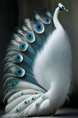 Хвост белого павлина» — создано в Шедевруме