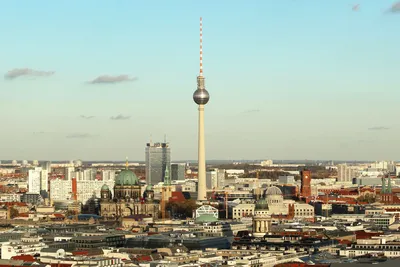 Горизонт города Берлина редакционное фото. изображение насчитывающей  смогите - 106811586