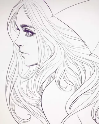 Красивая девушка блондинка нарисованная…» — создано в Шедевруме