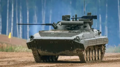 BMP-2M Berezhok Infantry Fighting Vehicle - YouTube