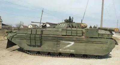 Destroyed BMP-3 tank, Donetsk-Zaporizhia -