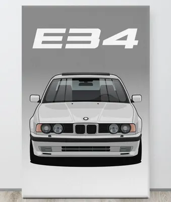 BMW E34 - AutomotiveCanva