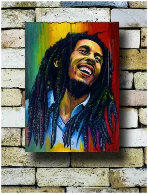 Картина на досках 'Боб Марли. Bob Marley' 30/40 см — купить в  интернет-магазине по низкой цене на Яндекс Маркете