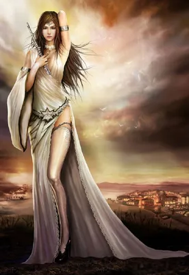 Гера, богиня , жена Зевса ( крупный …» — создано в Шедевруме