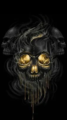 Пин от пользователя NicoleMaree77 на доске Skull / Skeleton Wallpaper |  Фэнтези, Картинки черепа, Череп