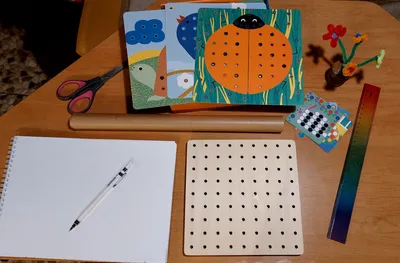 Как я неделю занималась ерундой (рисовала шаблоны для детской мозаики) |  Пикабу