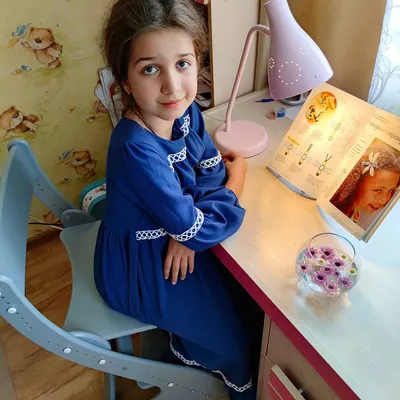 Синяя мебель в игровую комнату девочки 8 лет от «Mamka™»