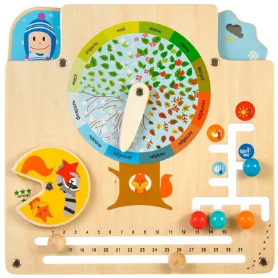 Календарь природы» для детей - Скачать шаблон | Раннее развитие