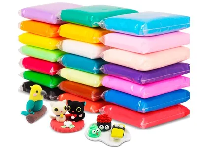 Воздушный пластилин / Super Clay / 24 цвета - купить с доставкой по  выгодным ценам в интернет-магазине OZON (306279866)