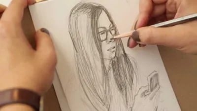 Уроки рисования от Art Metier. Как научиться рисовать карандашом поэтапно.  Уроки рисования. - YouTube