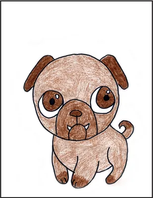 Идеи для срисовки очень милые собачки (90 фото) » идеи рисунков для срисовки  и картинки в стиле арт - АРТ.КАРТИНКОФ.КЛАБ