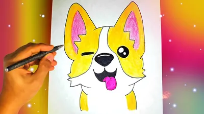 Картинки собак для срисовки карандашом (88 фото)