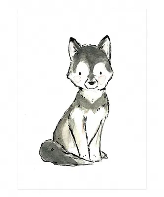 Как нарисовать волка (103 фото): легкий поэтапный мастер-класс по рисованию  волка простым карандашом для детей и начинающих