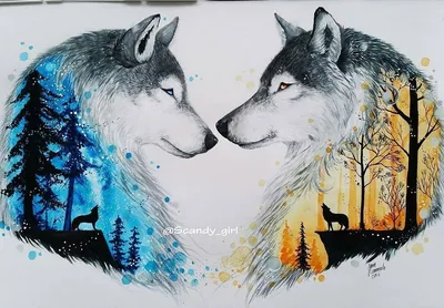 Картинки для срисовки волков: фото 100 креативных идей