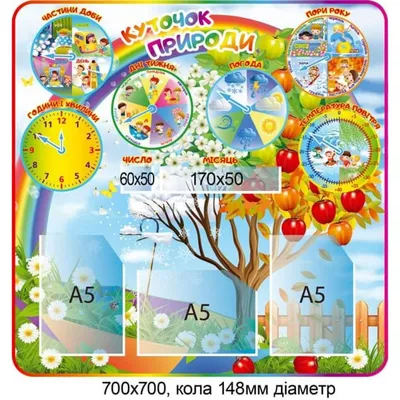 Календарь природы Времена года - Topdekor.by