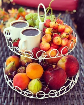 Доброе утро картинки красивые фрукты - 78 фото