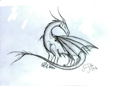 Рисунки драконов для срисовки (100 фото) • Прикольные картинки и позитив
