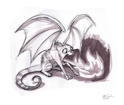 Китайский дракон легкий рисунок карандашом - 61 фото