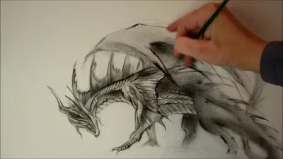 Как нарисовать дракона своими руками: Пошаговая инструкция с фото и видео  (мастер-класс для детей)
