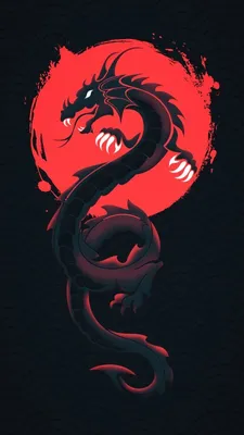 Дракон — обои на телефон, скачать картинку с драконом | Zamanilka | Samurai  wallpaper, Dragon wallpaper iphone, Japanese wallpaper iphone