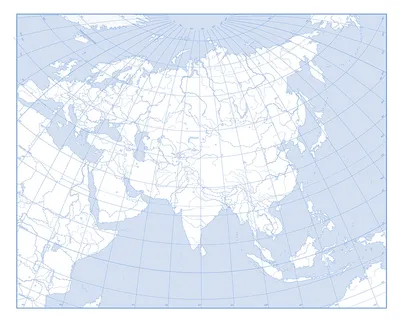 Евразия - карта - иллюстрация Иллюстрация вектора - иллюстрации  насчитывающей карта, фарфор: 59083591