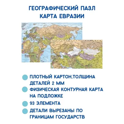 Тектоническая карта Северной Евразии