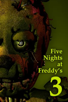 Five Nights at Freddy's - FNAF 3 - Phantom Puppet\" Poster for Sale by  Kaiserin | Redbubble
