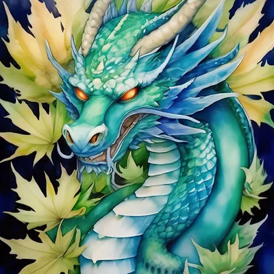 Японский дракон on Craiyon