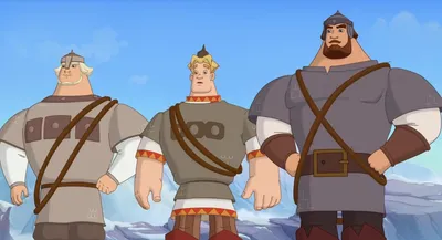 Три богатыря и Морской царь