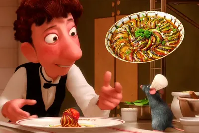 Блюдо в мультфильме «Рататуй» — это не рататуй